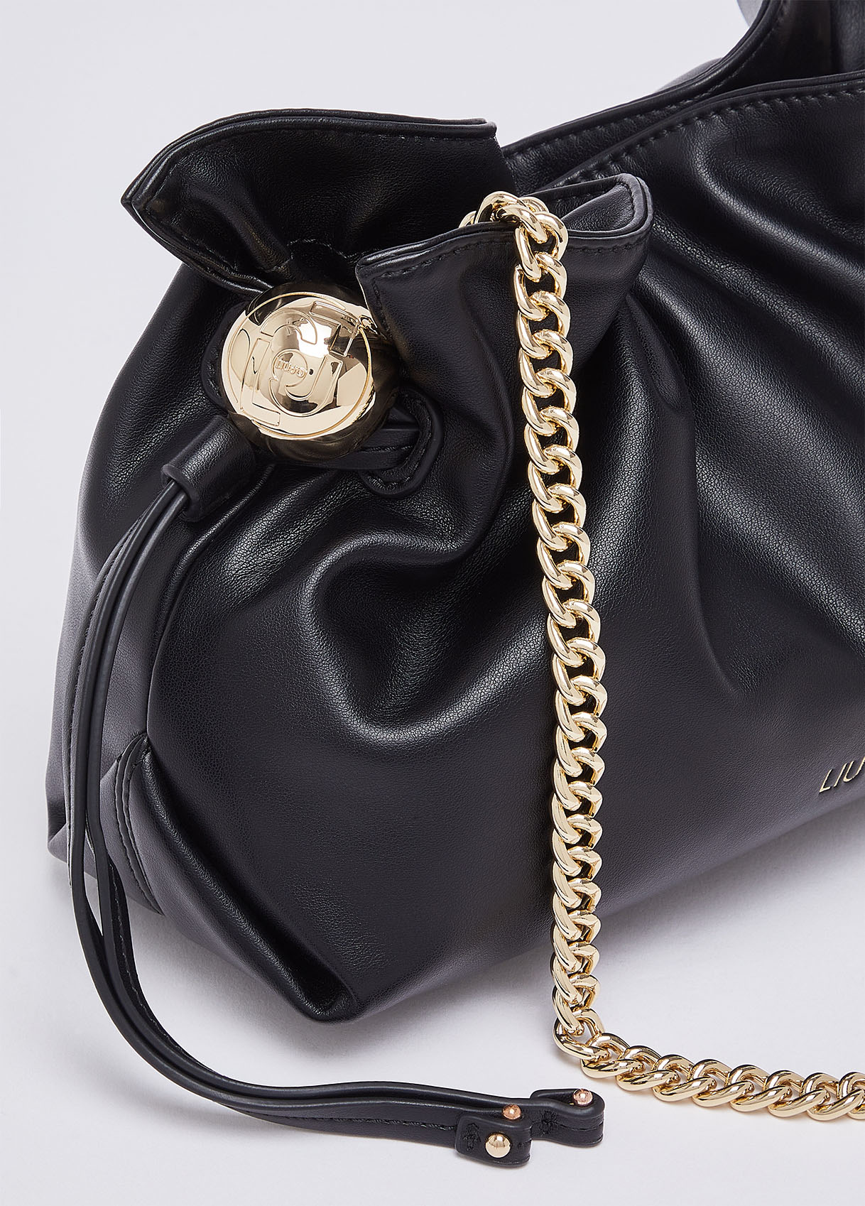 Borsa Riccy piccola catena nero 2