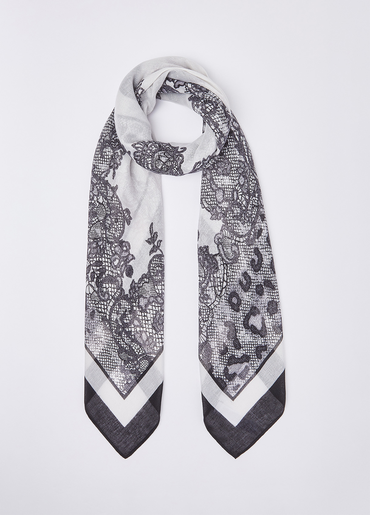 Foulard grande animalier pizzo 1